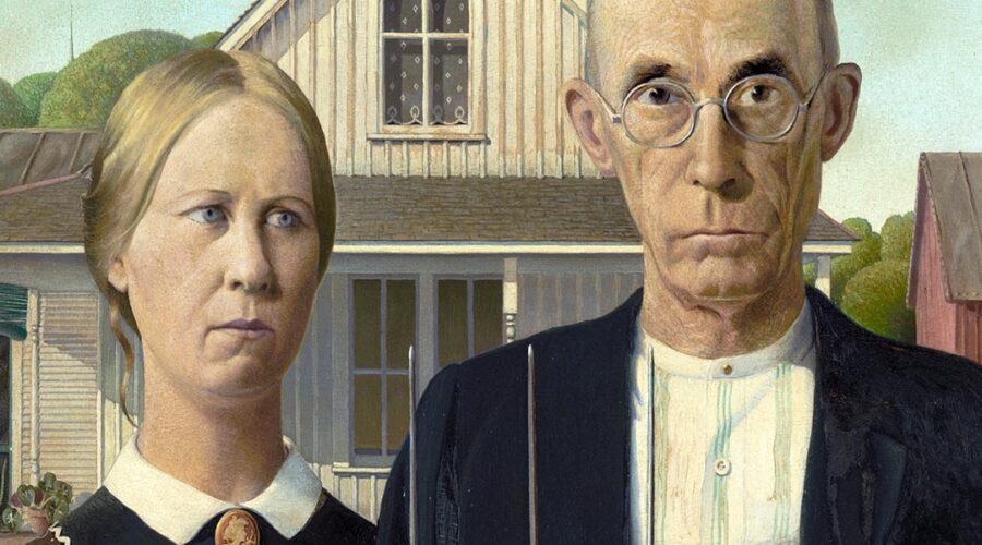 Grant Wood - American Gothic