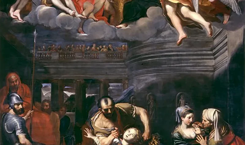 Martirio di sant'Agnese - Domenichino