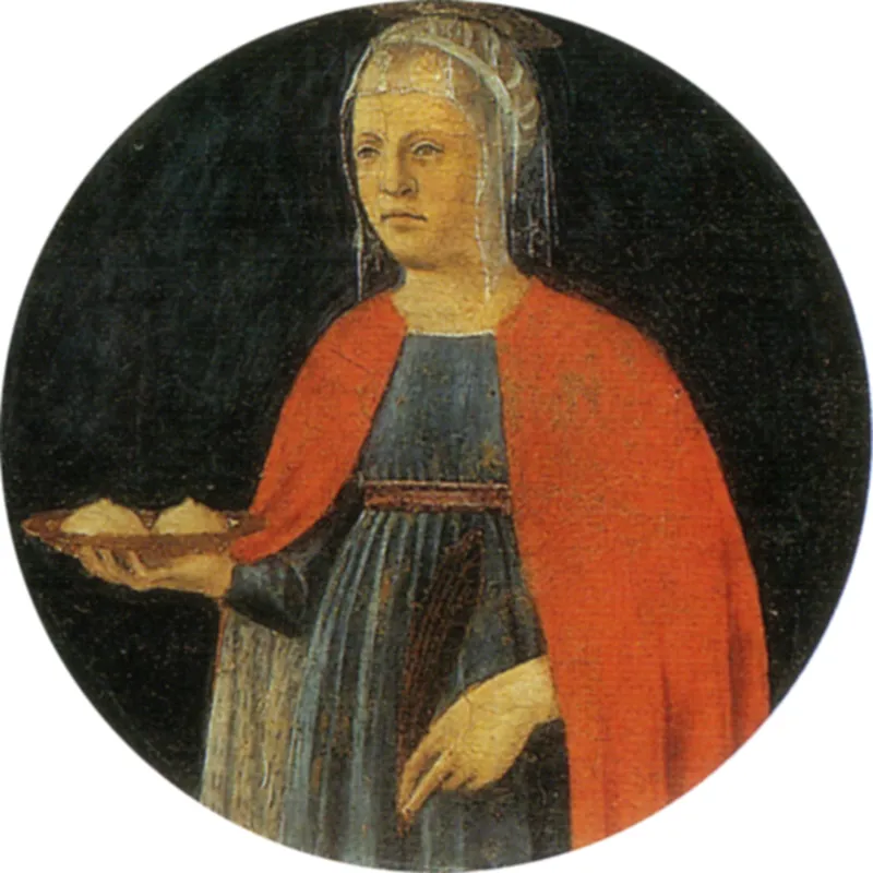 Sant'Agata - Piero della Francesca